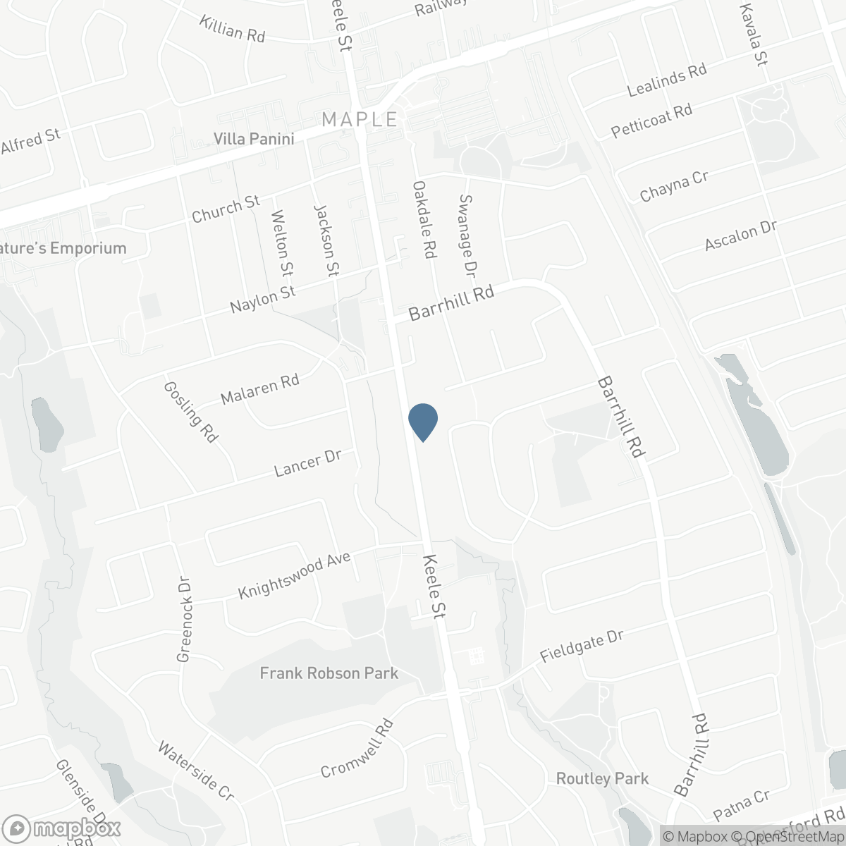 9725 KEELE STREET, Vaughan, Ontario L6A 3Y5